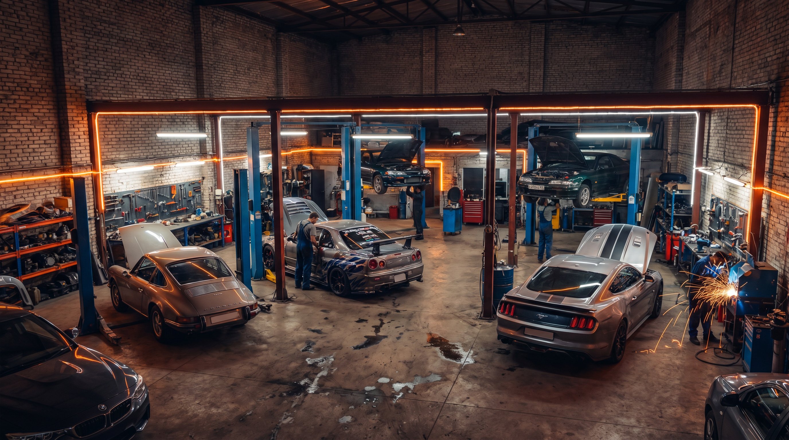 抖音揭秘抖音揭秘精选：深夜改装车间视频Vlog